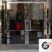 Canada Decals Personaliseert Cool Canada Window De (Kantoordeur)