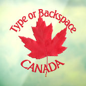 Canada Decals Personaliseert Cool Canada Window De (Vel 3)