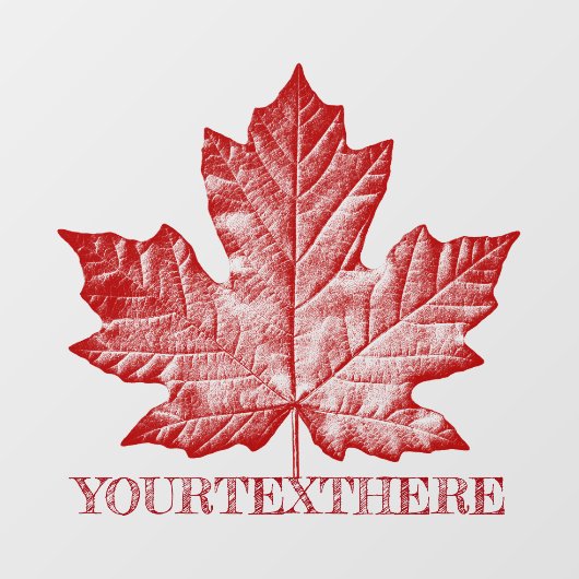 Canada Decals Personaliseert Cool Canada Window De (Vel)