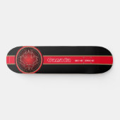 Canada depuis 1867 Airbrushed Skateboard (Horz)