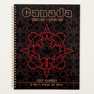 Canada depuis 1867 Planificateur de 8,5 po x 11 po