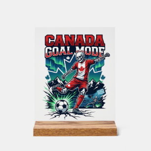 Canada Doel Modus Skelet Striker Naties Dynamisch Acryl Bord