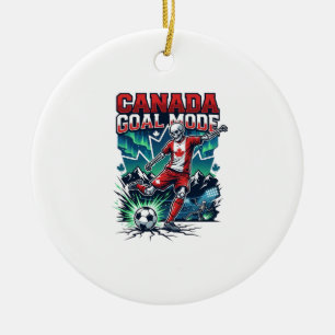 Canada Doel Modus Skelet Striker Naties Dynamisch  Keramisch Ornament