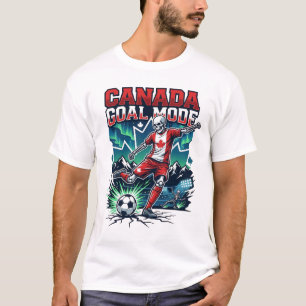 Canada Doel Modus Skelet Striker Naties Dynamisch T-shirt