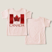 Canada Drapeau Bébé Tootoo Canada Trousses pour bé (Design Recto & Verso)