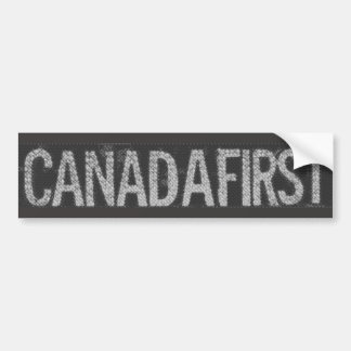 CANADA EERST BUMPERSTICKER