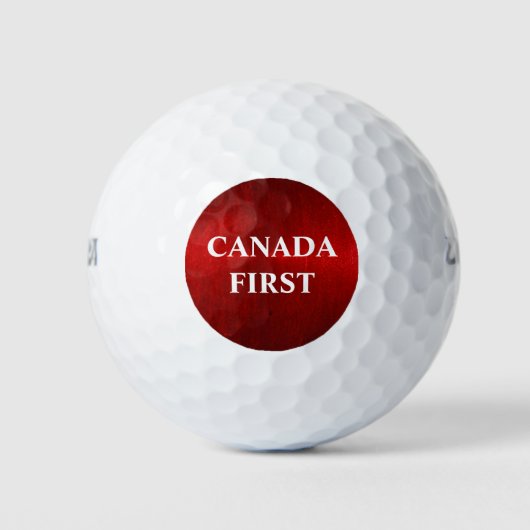CANADA EERST GOLFBALLEN (Voorkant)