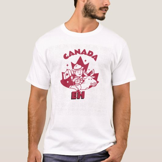 Canada Eh T-shirt (Voorkant)