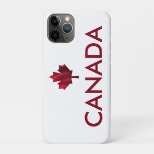 Canada en Red Maple Leaf iPhone 11 Pro Hoesje