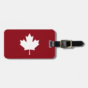 Canada Esdoornblad Bagagielabel Bagagelabel