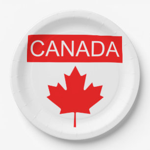 Canada Esdoornblad  Papieren Bordje