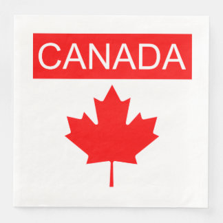 Canada Esdoornblad Servet