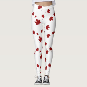 Canada esple leaf canada day print coole Leggings