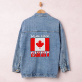 Canada et drapeau canadien Personnalisation blanch (Hangar)