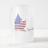 Canada États-Unis Mugs US / Canada Souvenir Bières (Devant gauche)