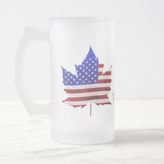 Canada États-Unis Mugs US / Canada Souvenir Bières (Gauche)