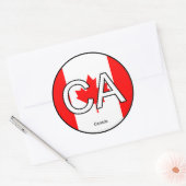 Canada Euro Sticker (Envelop)