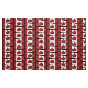 Canada Fabric Canada Flag Fabric Gepersonaliseerd  Stof