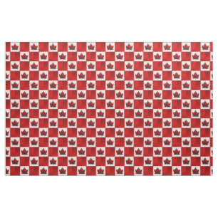 Canada Fabric Canada Flag Fabric Gepersonaliseerd  Stof