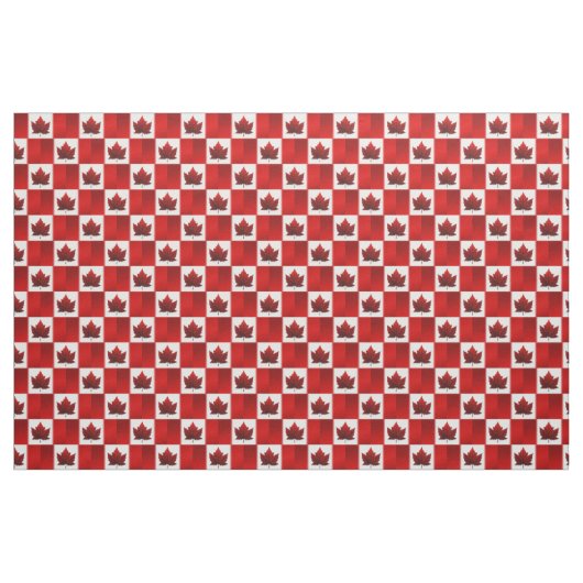 Canada Fabric Canada Flag Fabric Gepersonaliseerd Stof (Yard (91,4 cm))