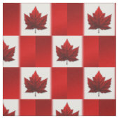 Canada Fabric Canada Flag Fabric Gepersonaliseerd Stof (Swatch)