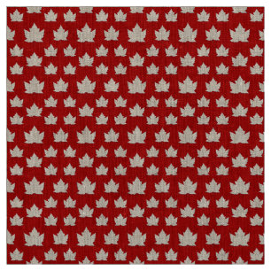 Canada Fabric Canada Flag Fabric Gepersonaliseerd  Stof