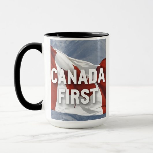 Canada first. Conservative Party Canada message.  Mok (Links)