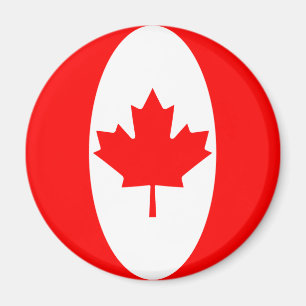 Canada Fisheye Flag Magnet Magneet