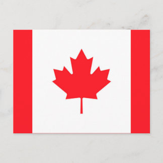 Canada Flag Briefkaart - Canadian Souvenir Mailer