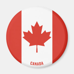 Canada Flag Charming Patriotic Magnet Magneet