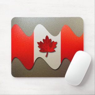 Canada Flag-Chrome door Shirley Taylor Muismat