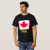 Canada Flag – Classic Maple Leaf Design T-shirt (Voorkant volledig)