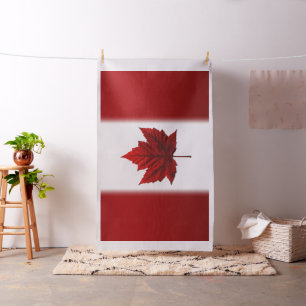 Canada Flag Fabric Gepersonaliseerd Canada Fabric Stof