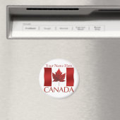 Canada Flag Fridge Magnet Canada Maple Leaf Magnet Magneet (Insitu (Vaatwasser))
