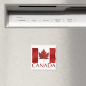 Canada Flag Fridge Magnet Canada Maple Leaf Magnet Magneet (Insitu (Vaatwasser))
