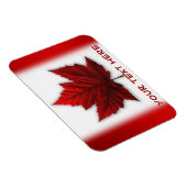 Canada Flag Fridge Magnet Custom Canada Magnets Magneet (Rechterzijde)