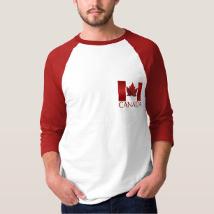 Canada Flag Jersey T-shirts Gifts Souvenir Shirten