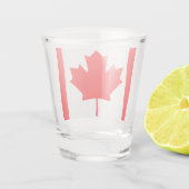 Canada Flag Keepomwille Souvenir Canadian Maple Le Shot Glas (Achterkant)