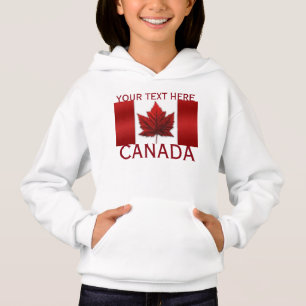 Canada Flag Kind' Hoodie Shirt Canada Souvenir Top