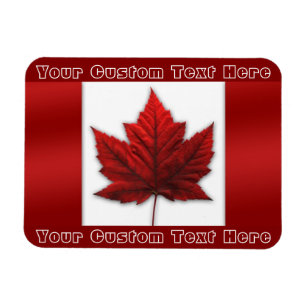 Canada Flag Magnet Canada Personalized Magnet Magneet