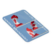 Canada Flag Magnet Canada Personalized Magnet Magneet (Rechterzijde)