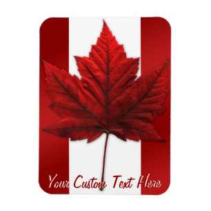 Canada Flag Magnet Canada Personalized Magnet Magneet