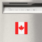 Canada Flag Magnet Magneet (Insitu (Vaatwasser))