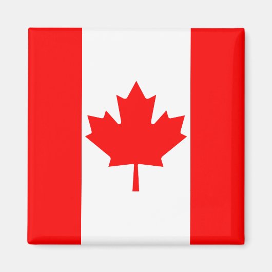 Canada Flag Magnet Magneet (Voorkant)