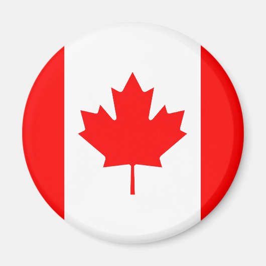Canada Flag Magnet Magneet (Voorkant)