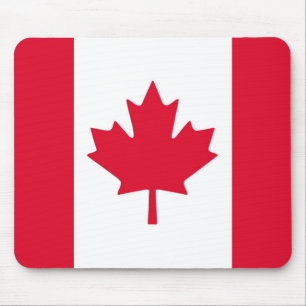 Canada Flag Maple Leaf Red White Canada Muismat