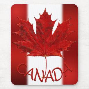 Canada Flag Mousepad Canada Maple Leaf Mousepad Muismat