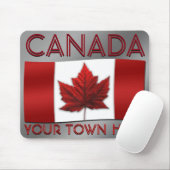 Canada Flag Mousepad Canada Maple Leaf Mousepad Muismat (Met muis)