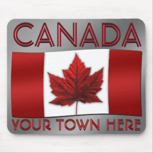 Canada Flag Mousepad Canada Maple Leaf Mousepad Muismat