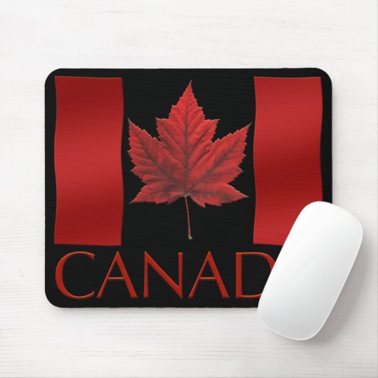 Canada Flag Mousepad Canada Maple Leaf Mousepad Muismat (Met muis)